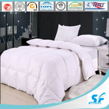 Linge de lit blanc ordinaire en gros (SFM-15-054)
